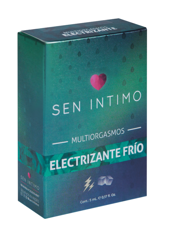 Vibrador Líquido Multiorgasmos Electrizante Frío | 5 ml