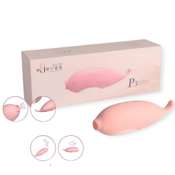 Vibrador P3 Sucking Massager – Succión y Vibración en un Solo Placer