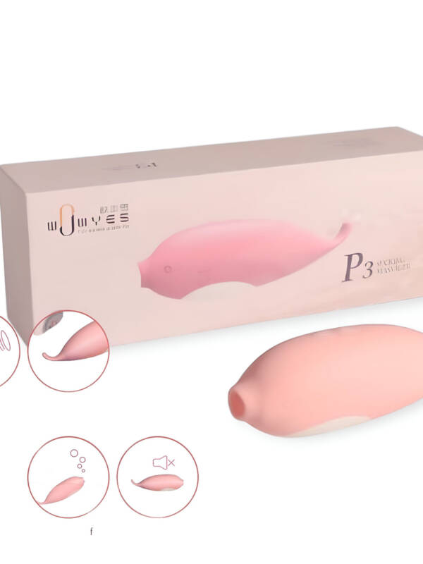 Vibrador P3 Sucking Massager – Succión y Vibración en un Solo Placer